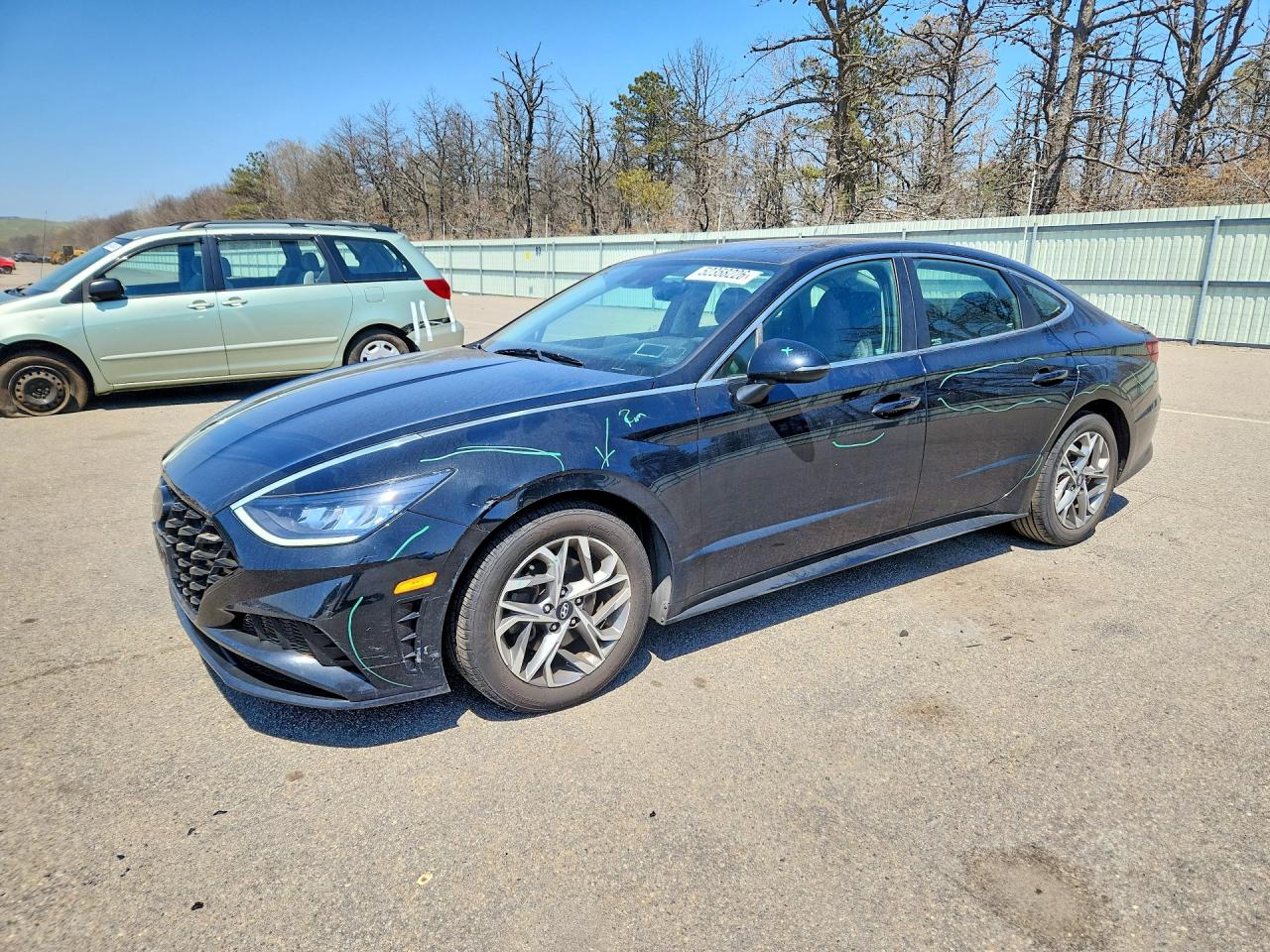 2020 Hyundai Sonata Sel Black vin: 5NPEL4JA1LH004030