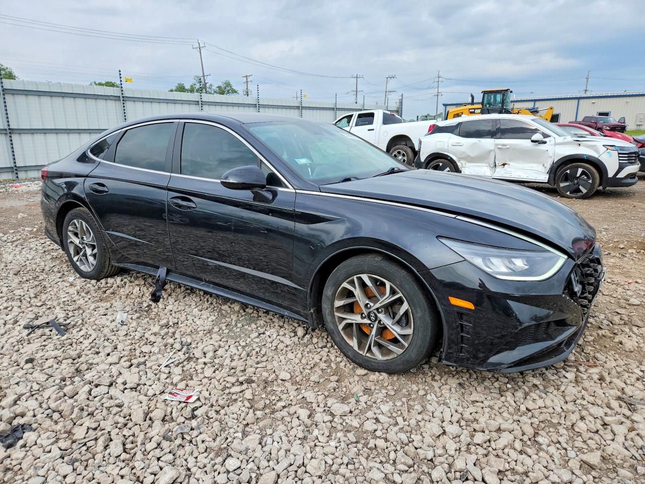 2021 Hyundai Sonata Sel Black vin: 5NPEL4JA1MH083944
