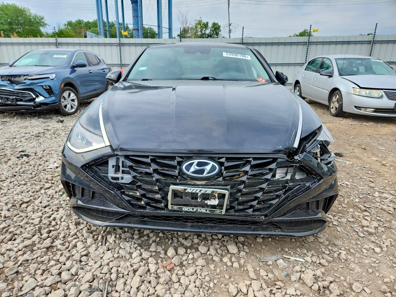 2021 Hyundai Sonata Sel Black vin: 5NPEL4JA1MH083944