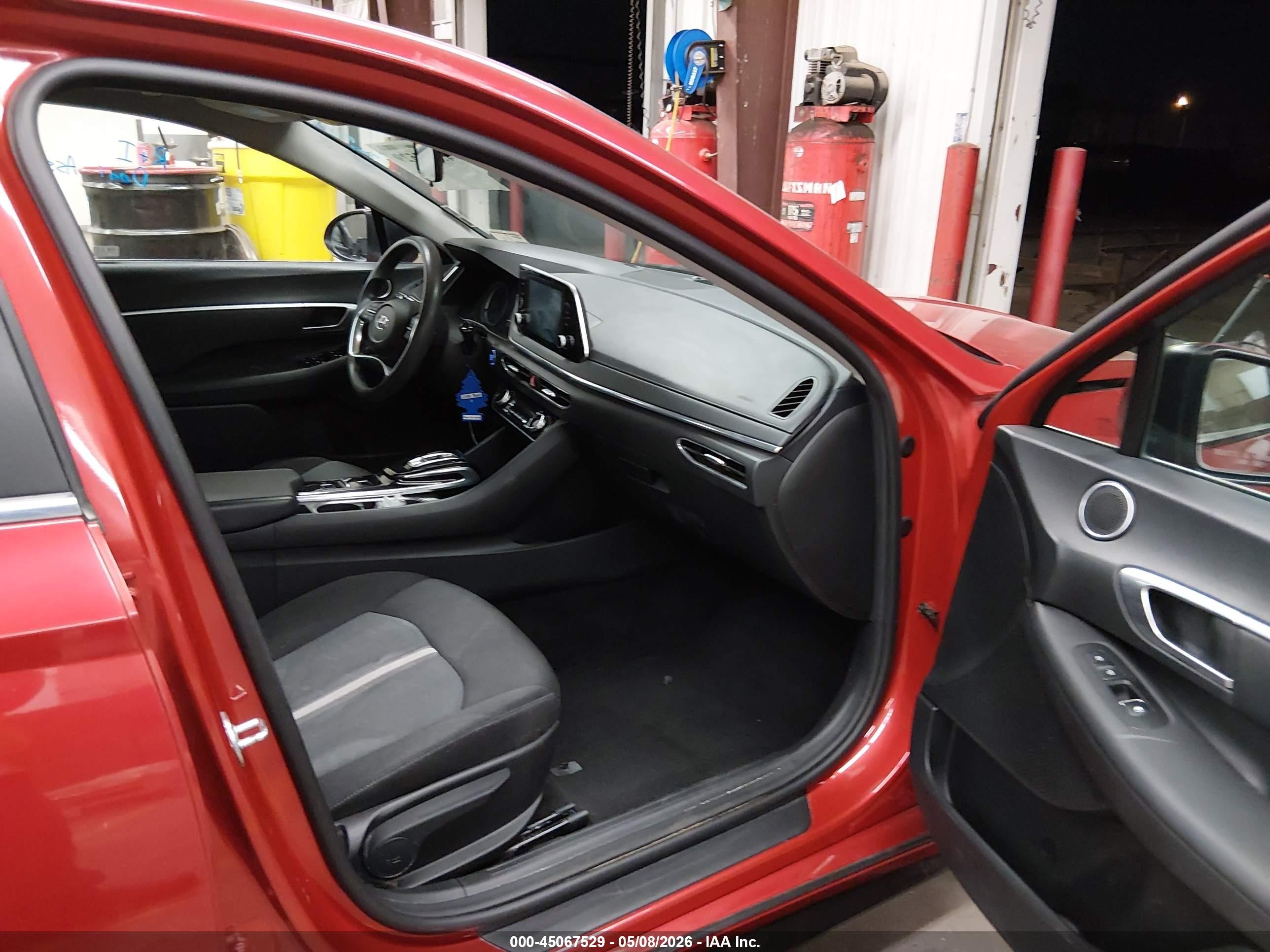 2021 Hyundai Sonata Sel Red vin: 5NPEL4JA1MH088318