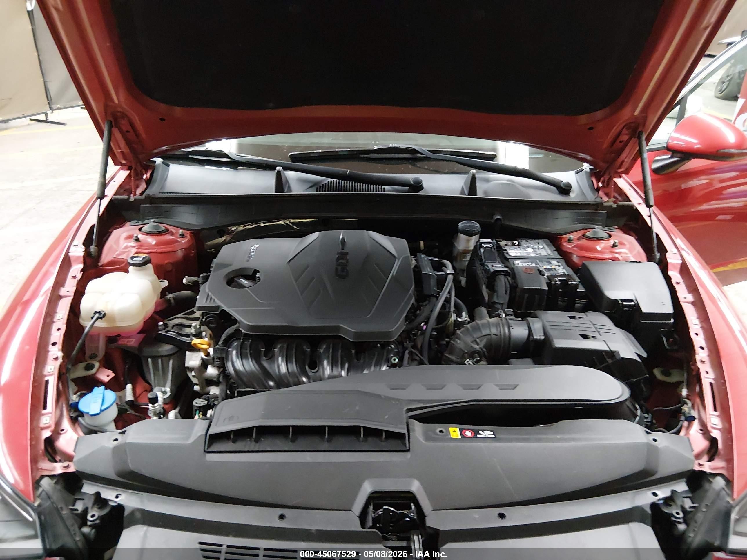 2021 Hyundai Sonata Sel Red vin: 5NPEL4JA1MH088318