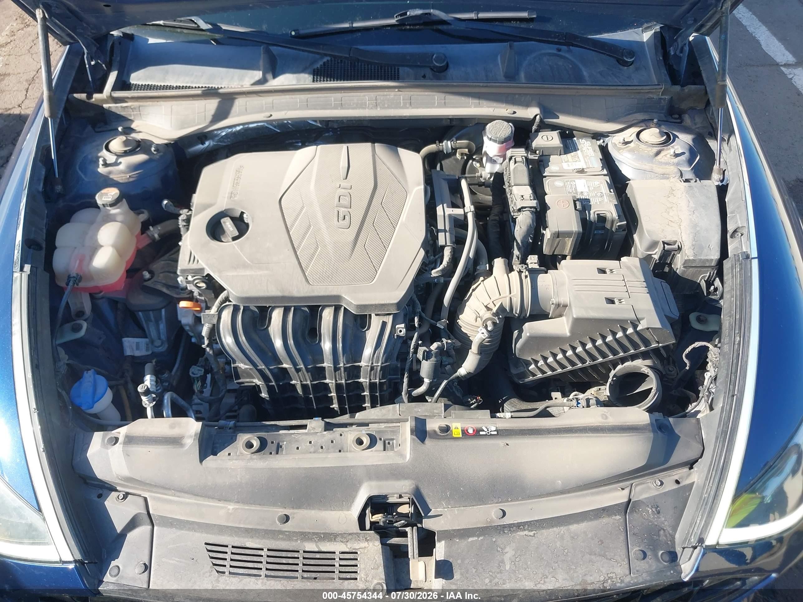 2021 Hyundai Sonata Sel Blue vin: 5NPEL4JA3MH095786