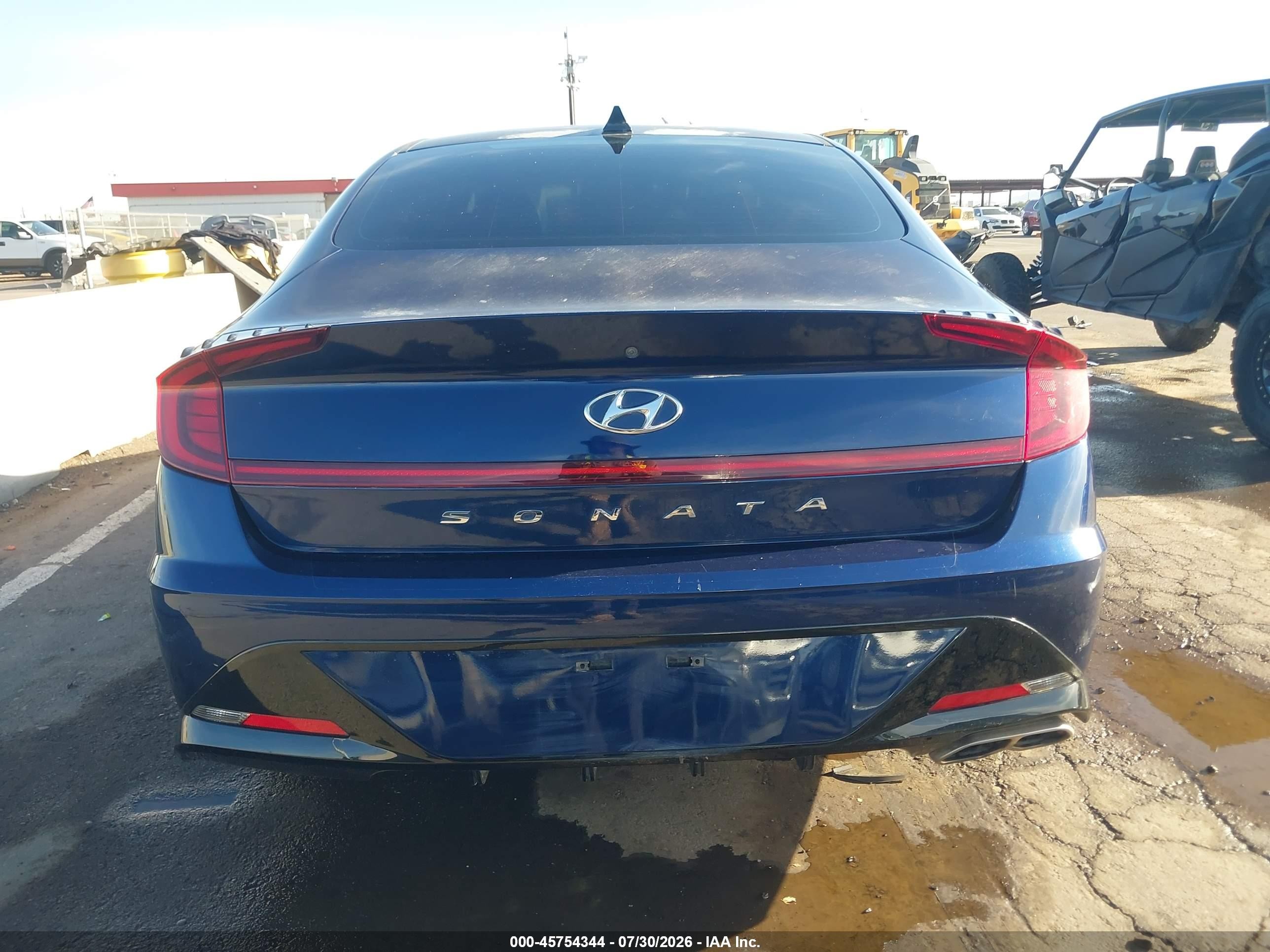 2021 Hyundai Sonata Sel Blue vin: 5NPEL4JA3MH095786