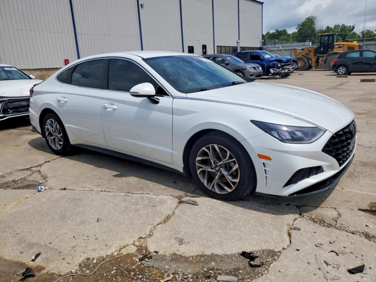 2021 Hyundai Sonata Sel White vin: 5NPEL4JA4MH113129