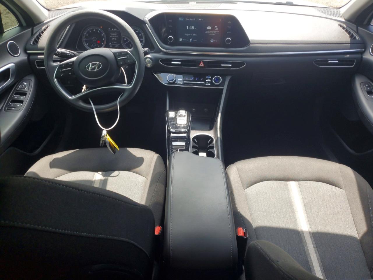 2021 Hyundai Sonata Sel White vin: 5NPEL4JA4MH113129