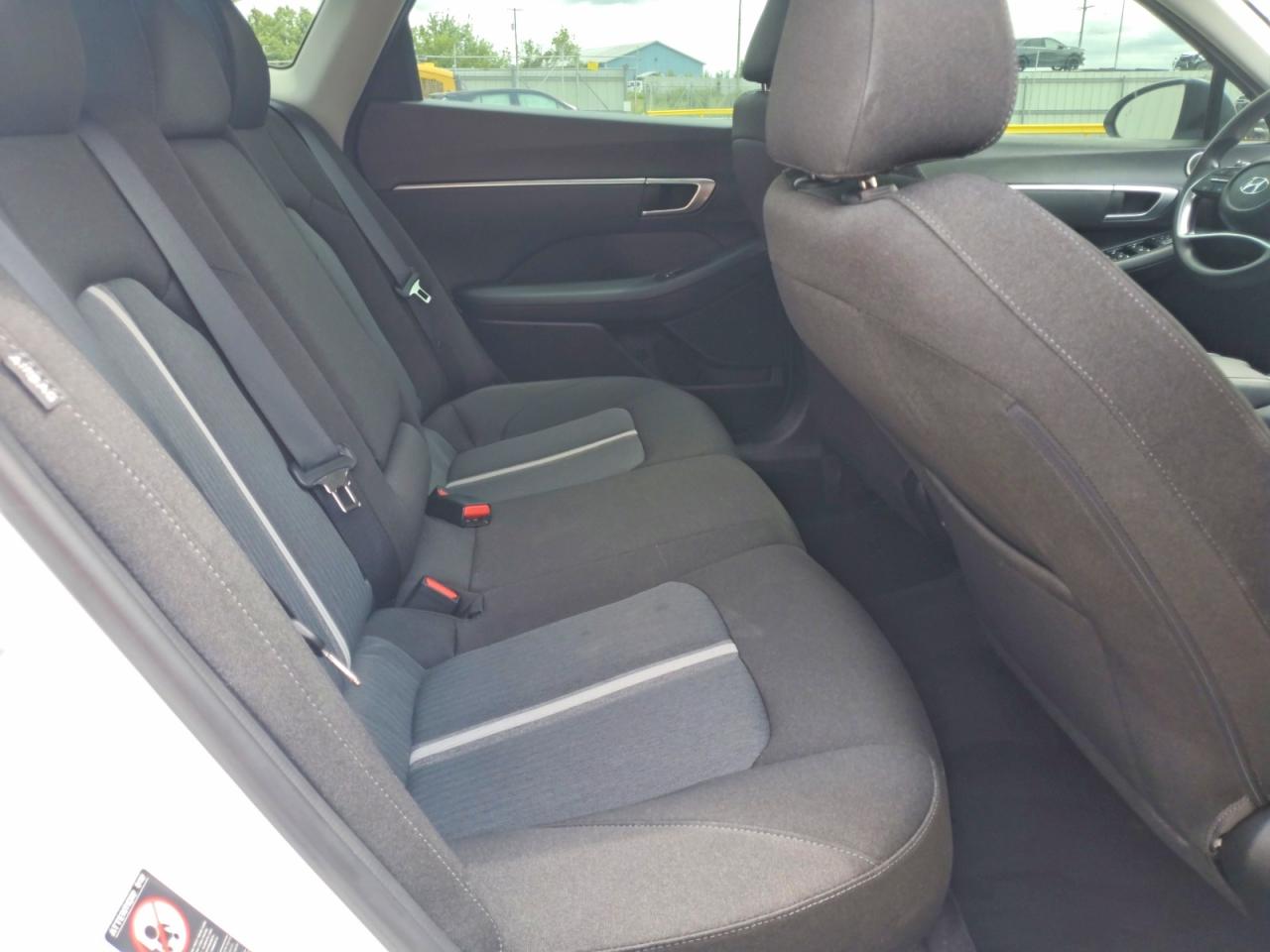 2021 Hyundai Sonata Sel White vin: 5NPEL4JA4MH113129