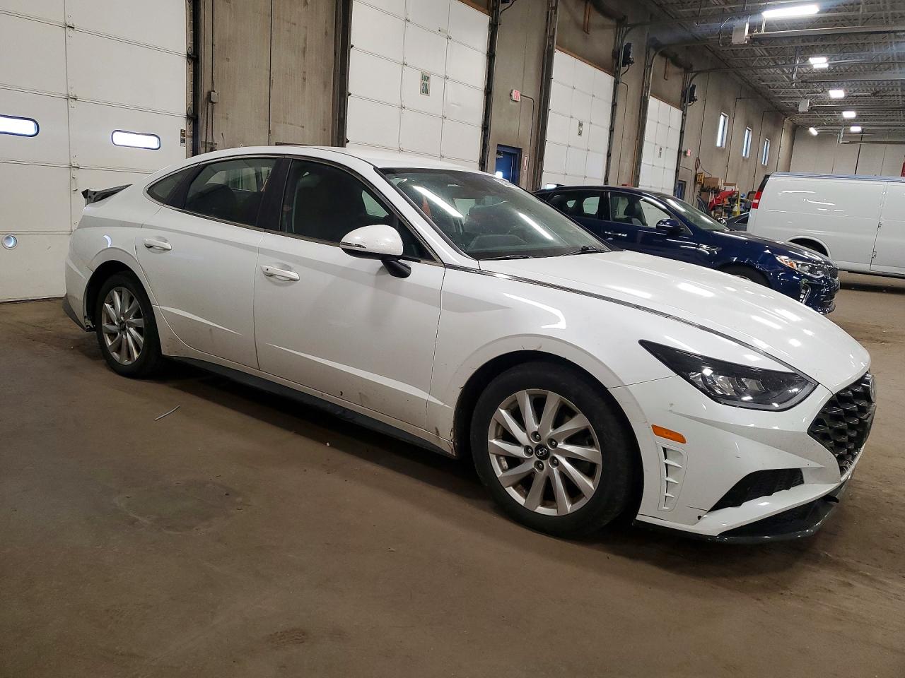 2021 Hyundai Sonata Sel White vin: 5NPEL4JA5MH073367