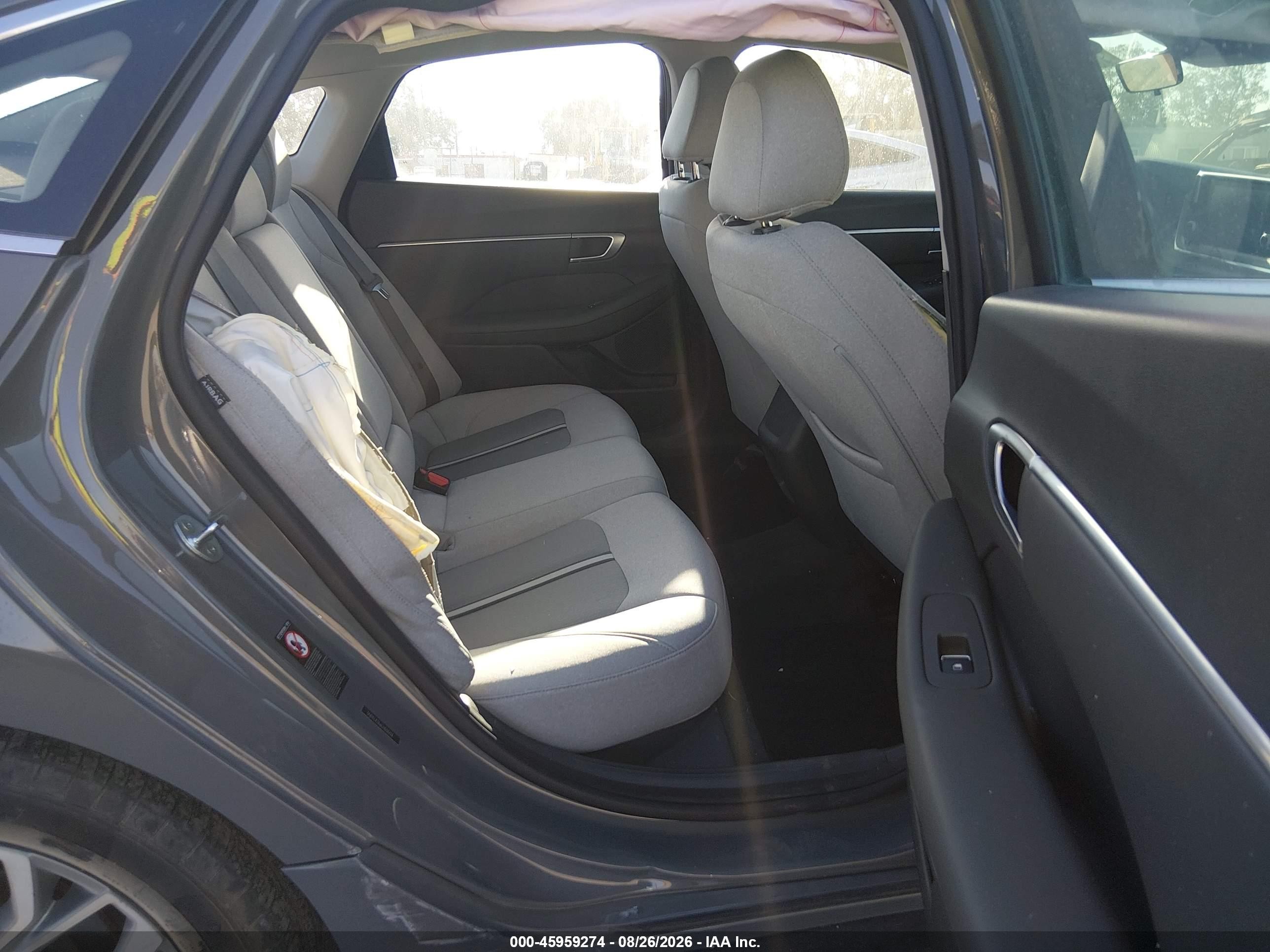 2020 Hyundai Sonata Sel Gray vin: 5NPEL4JA6LH038724