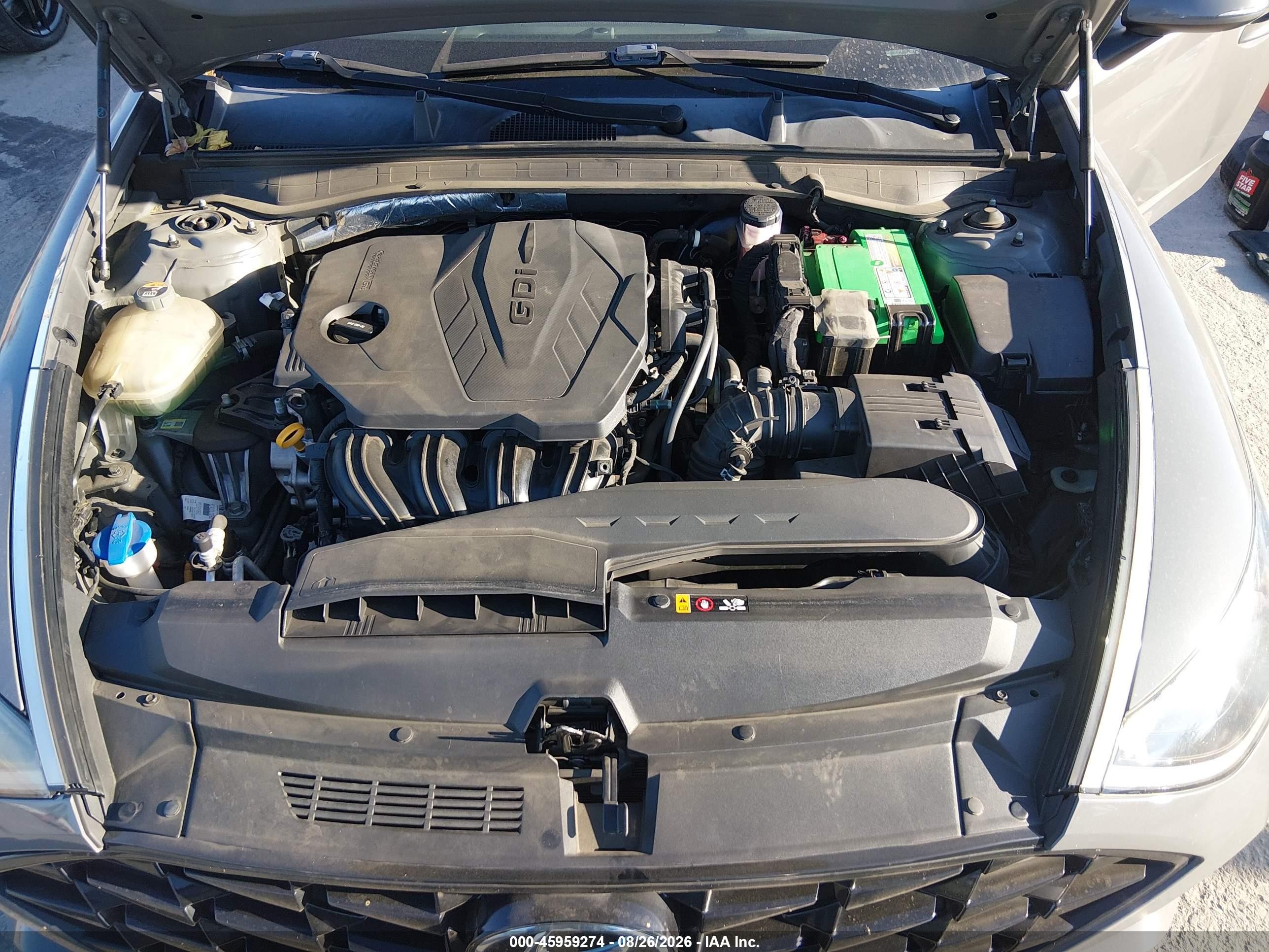2020 Hyundai Sonata Sel Gray vin: 5NPEL4JA6LH038724