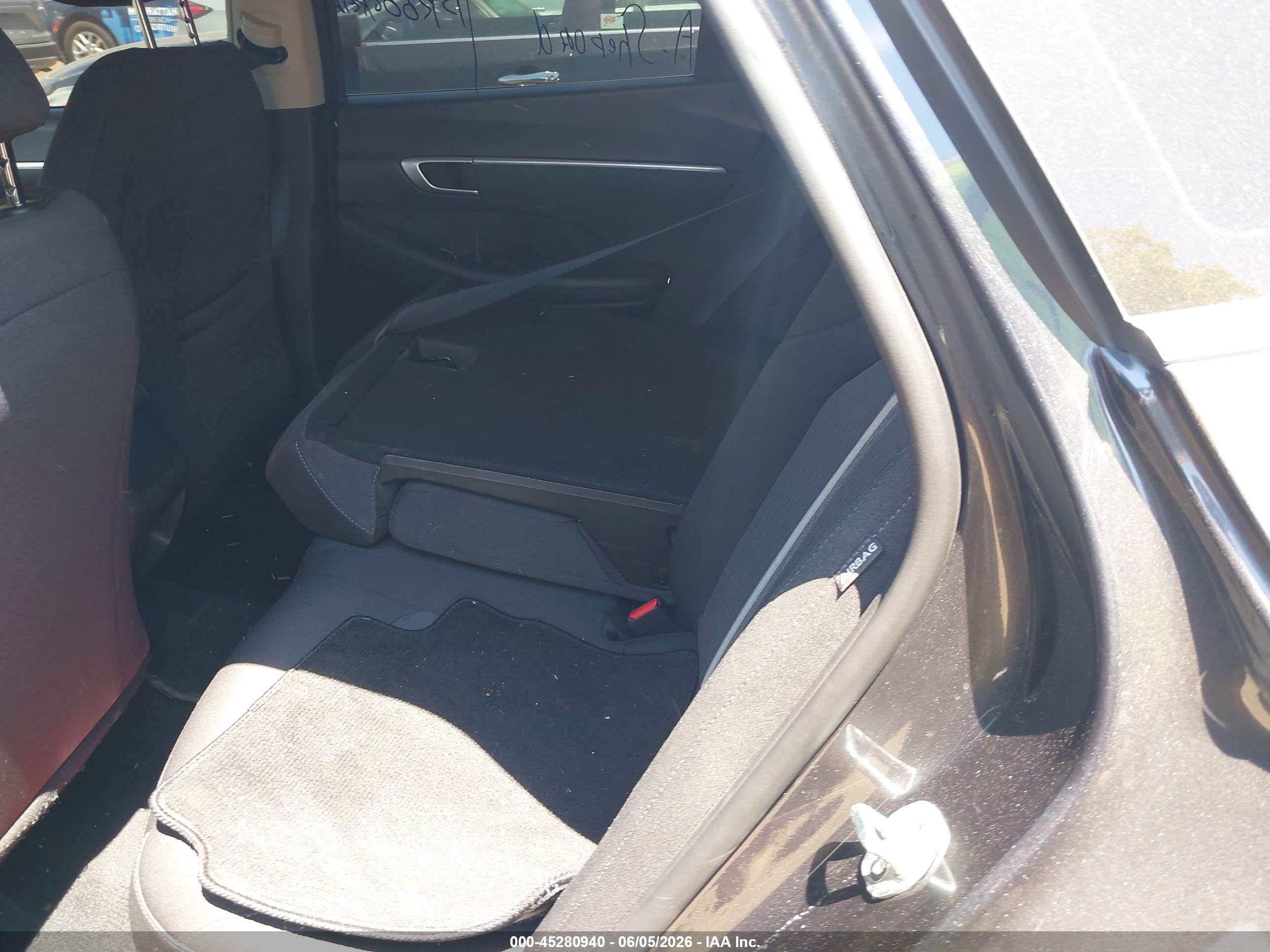 2021 Hyundai Sonata Sel Gray vin: 5NPEL4JA6MH065696