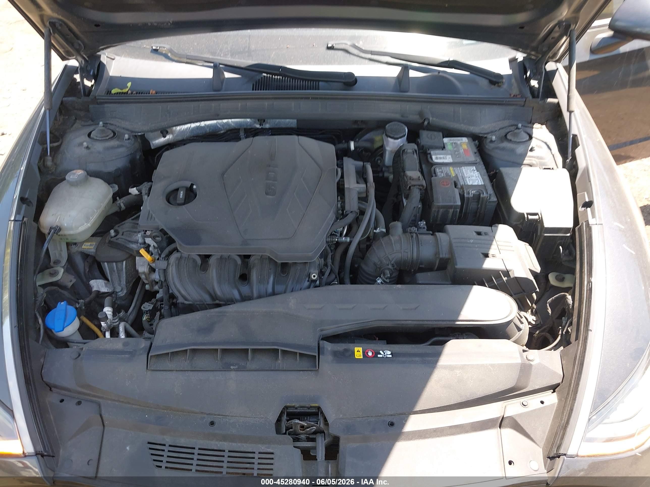 2021 Hyundai Sonata Sel Gray vin: 5NPEL4JA6MH065696