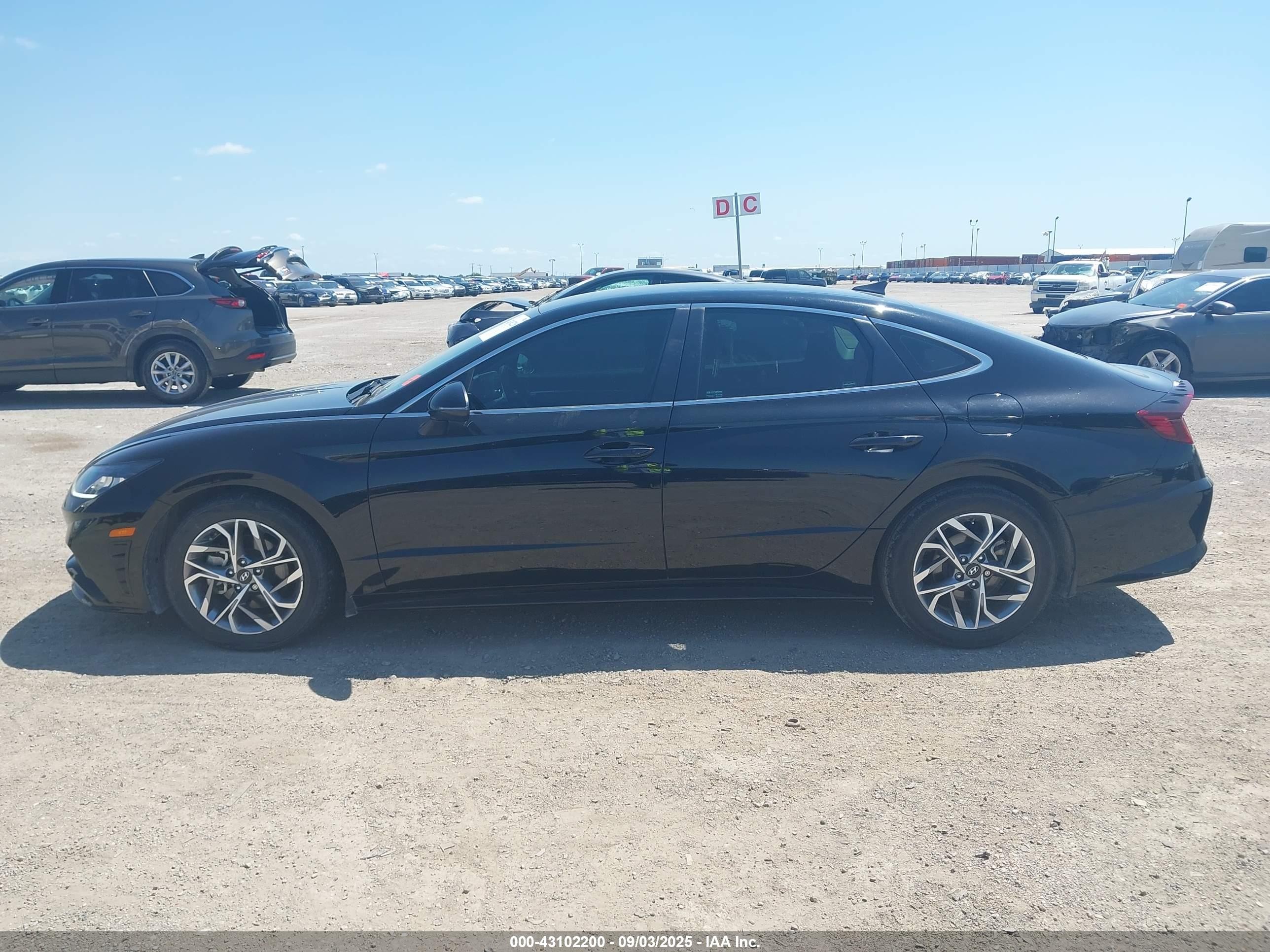 2021 Hyundai Sonata Sel Black vin: 5NPEL4JA6MH092154