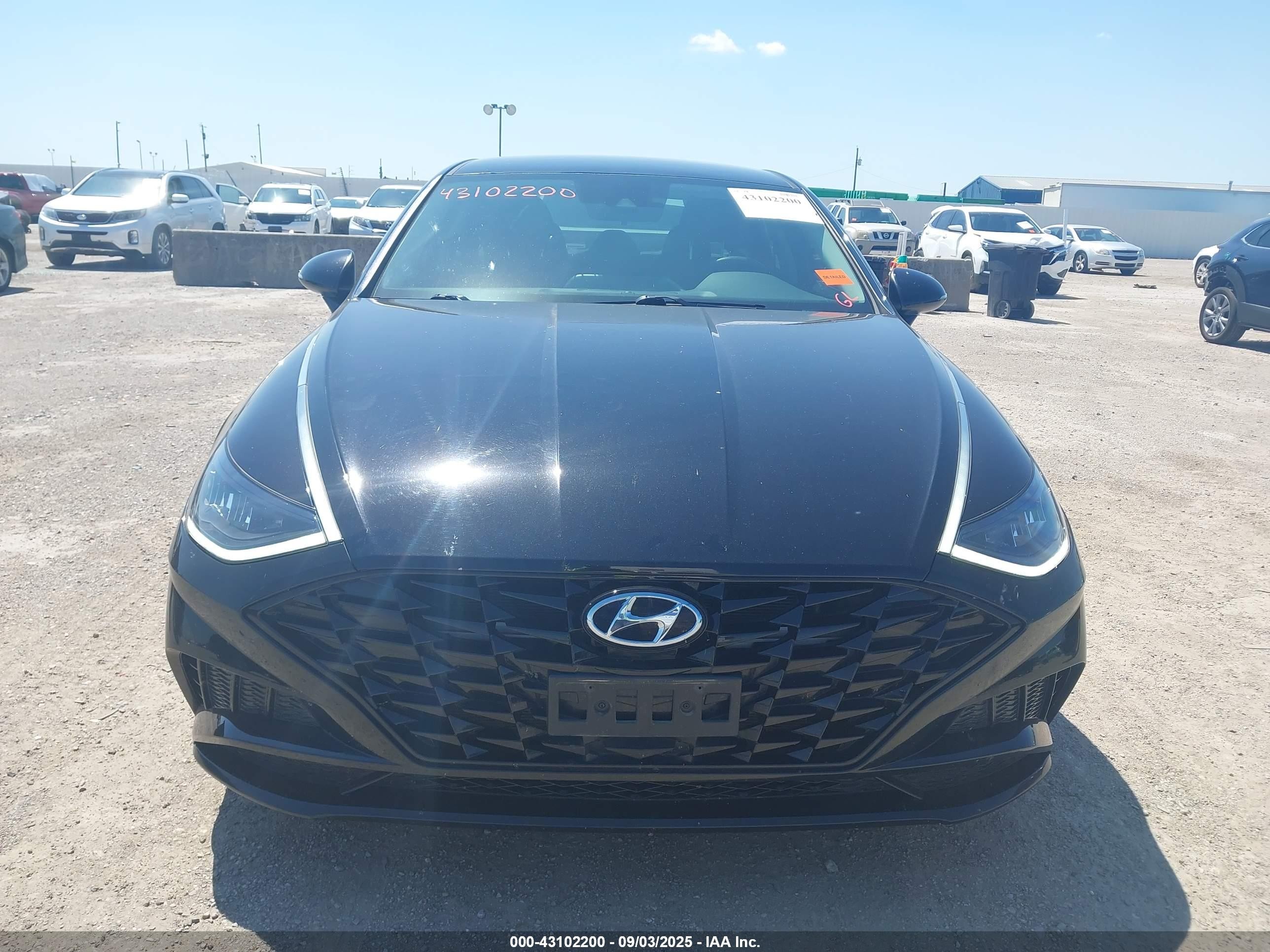 2021 Hyundai Sonata Sel Black vin: 5NPEL4JA6MH092154