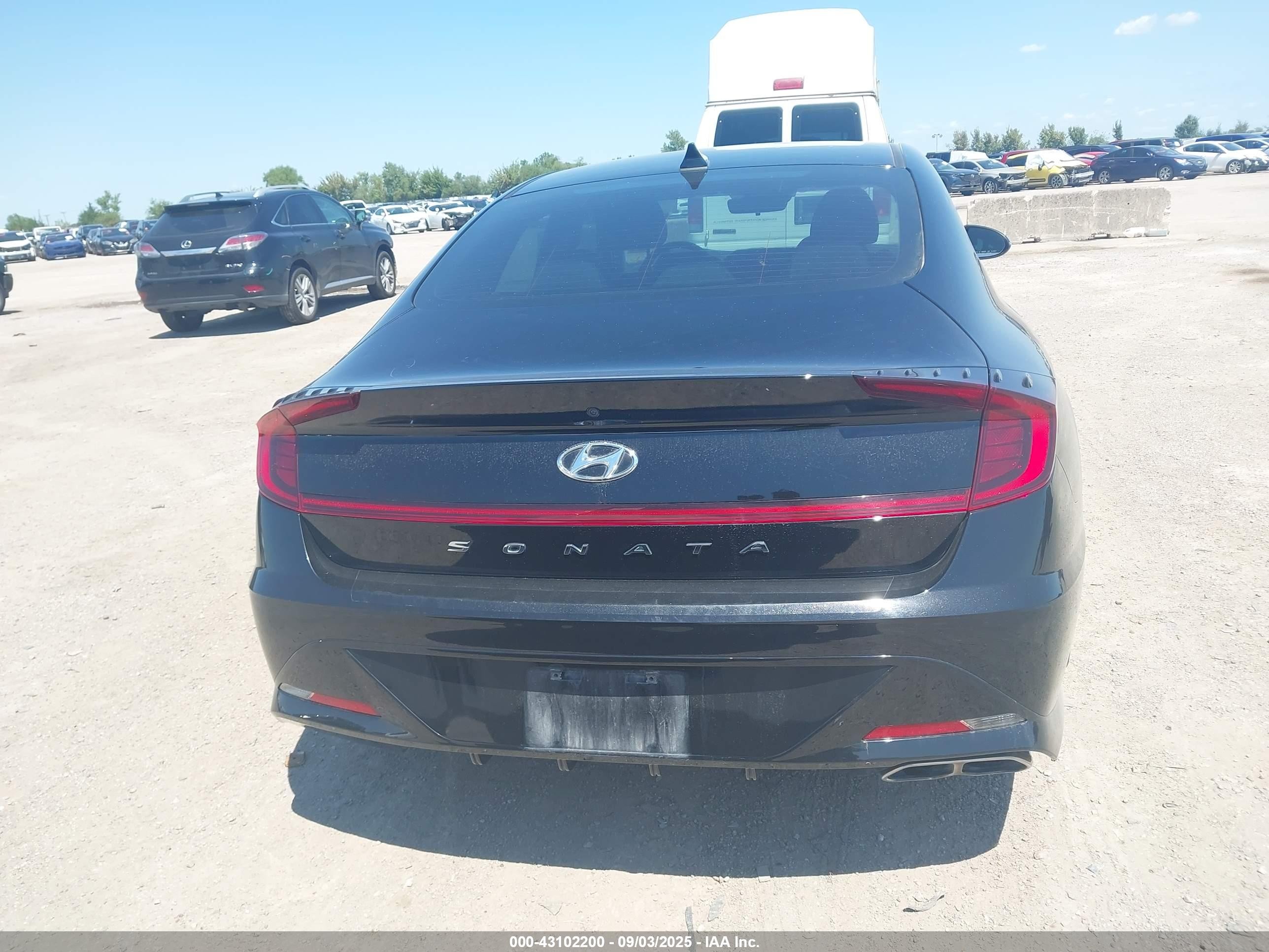 2021 Hyundai Sonata Sel Black vin: 5NPEL4JA6MH092154