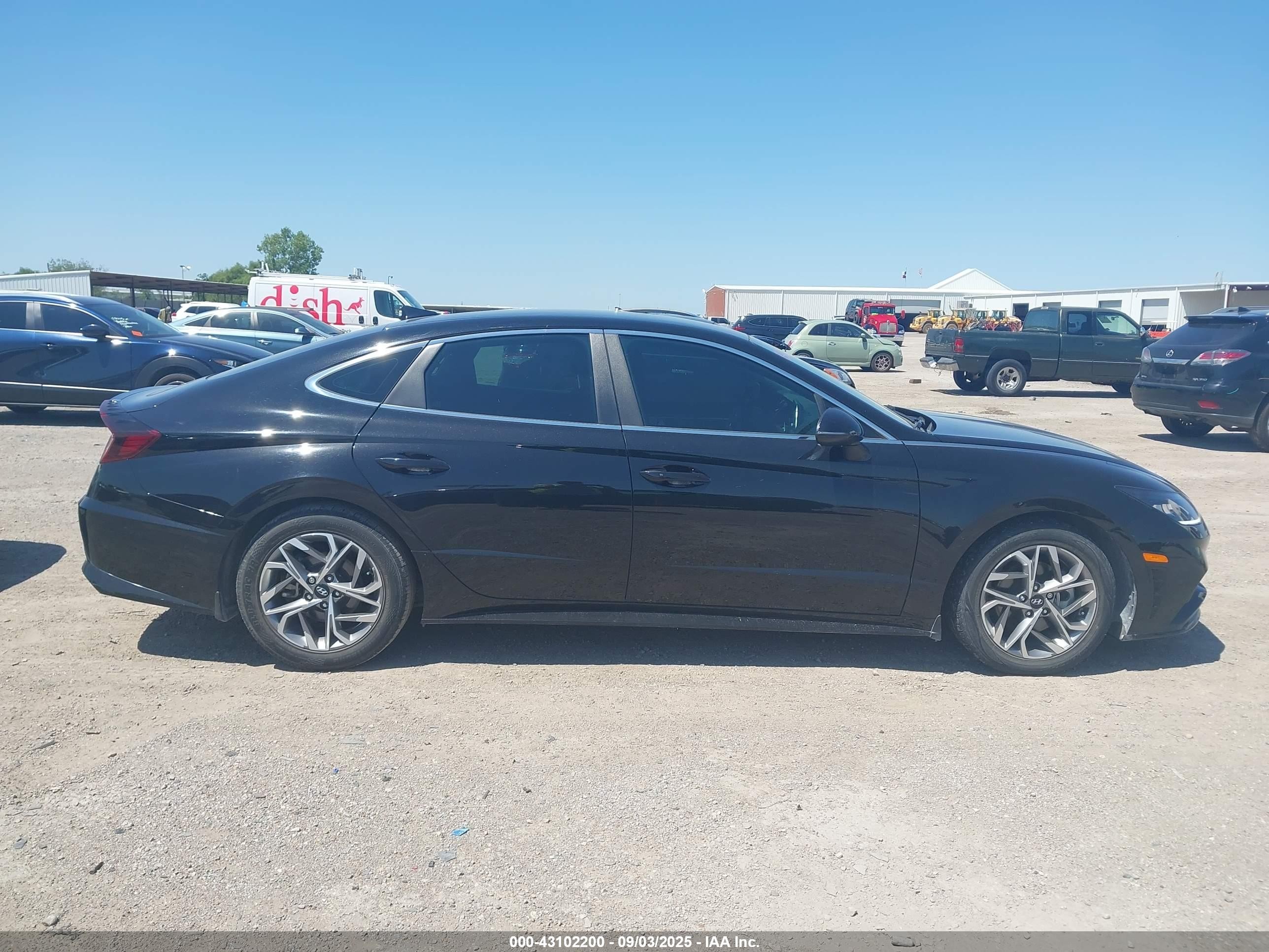 2021 Hyundai Sonata Sel Black vin: 5NPEL4JA6MH092154
