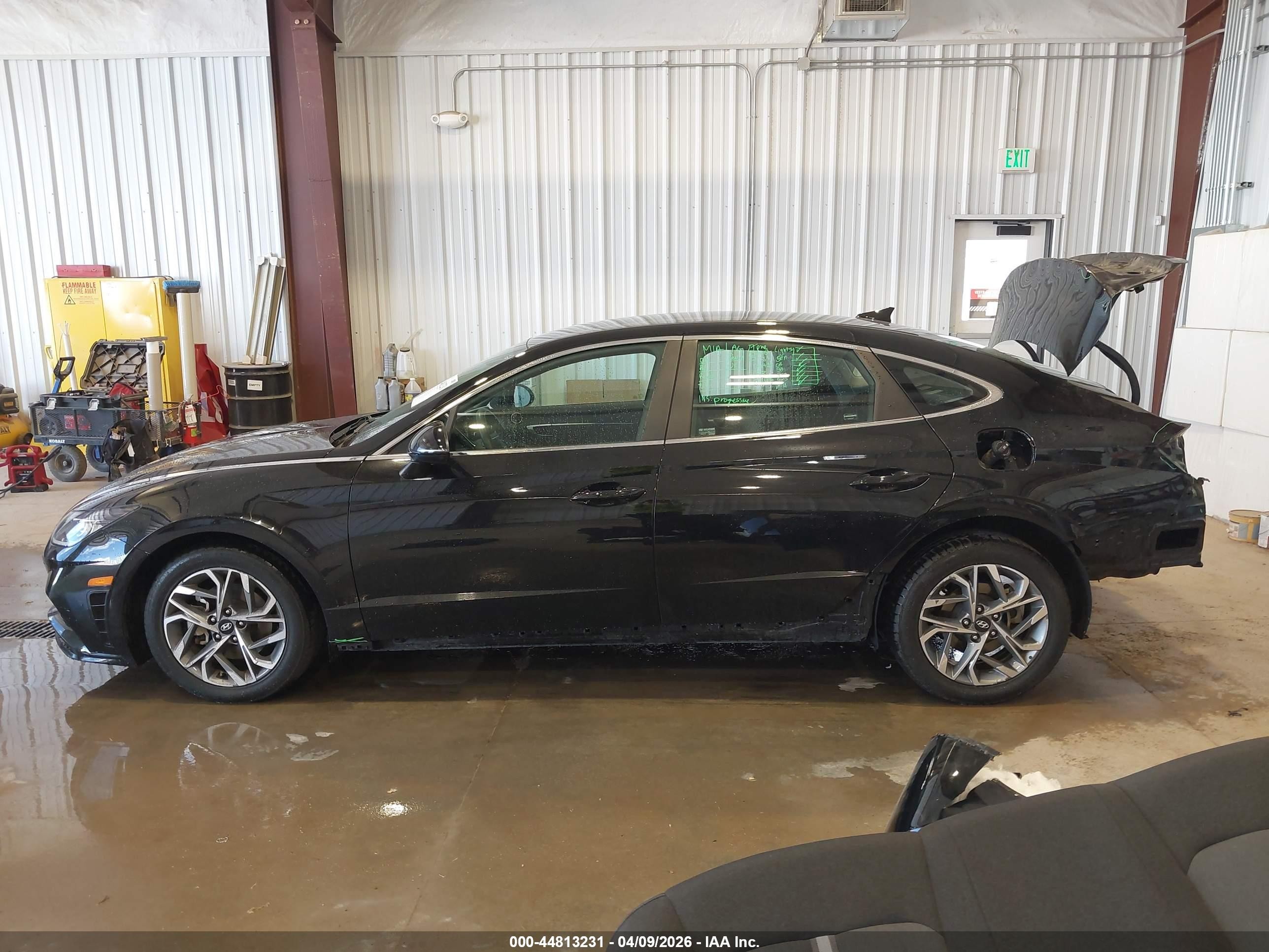 2021 Hyundai Sonata Sel Black vin: 5NPEL4JA8MH125087