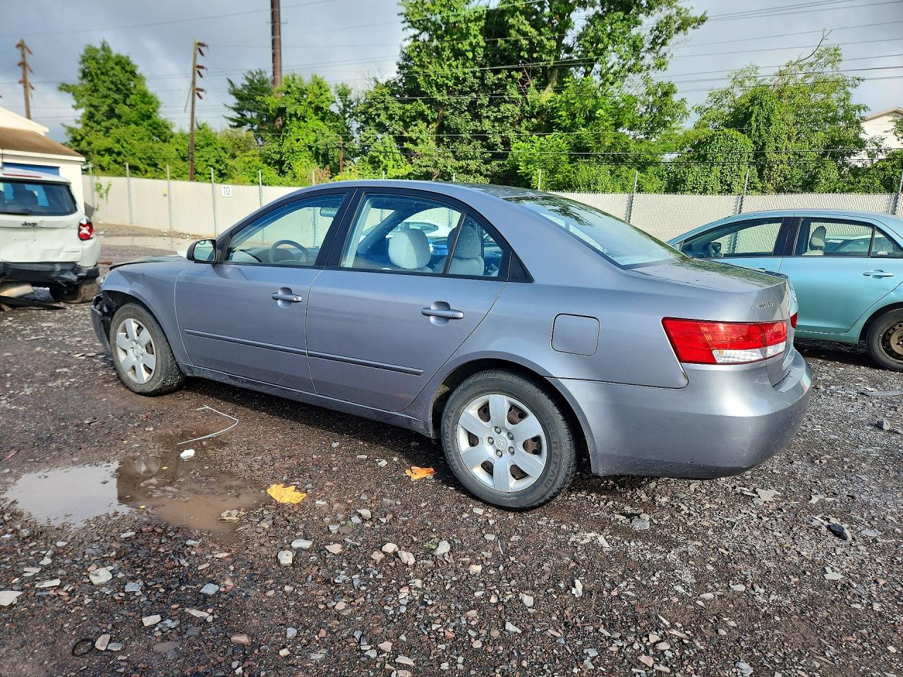 2006 Hyundai Sonata Gl Серый vin: 5NPET46C06H072589