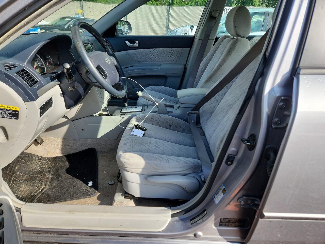 2006 Hyundai Sonata Gl Серый vin: 5NPET46C06H072589