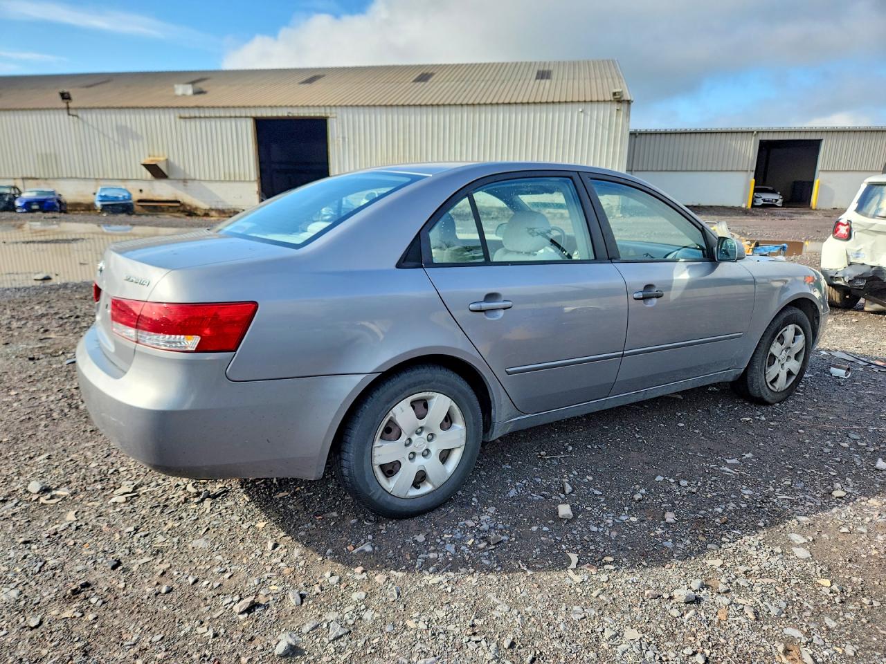 2006 Hyundai Sonata Gl Серый vin: 5NPET46C06H072589