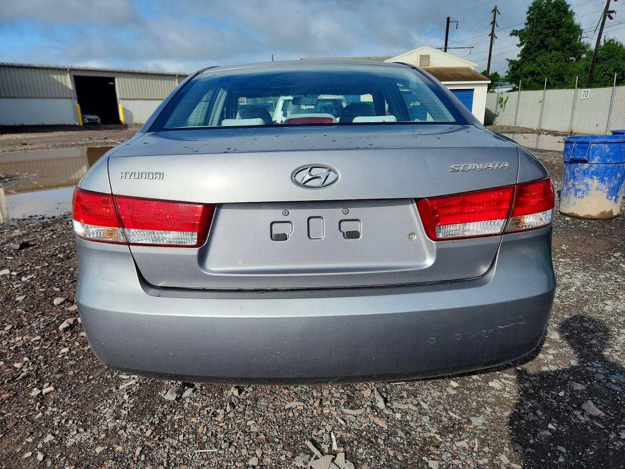 2006 Hyundai Sonata Gl Серый vin: 5NPET46C06H072589