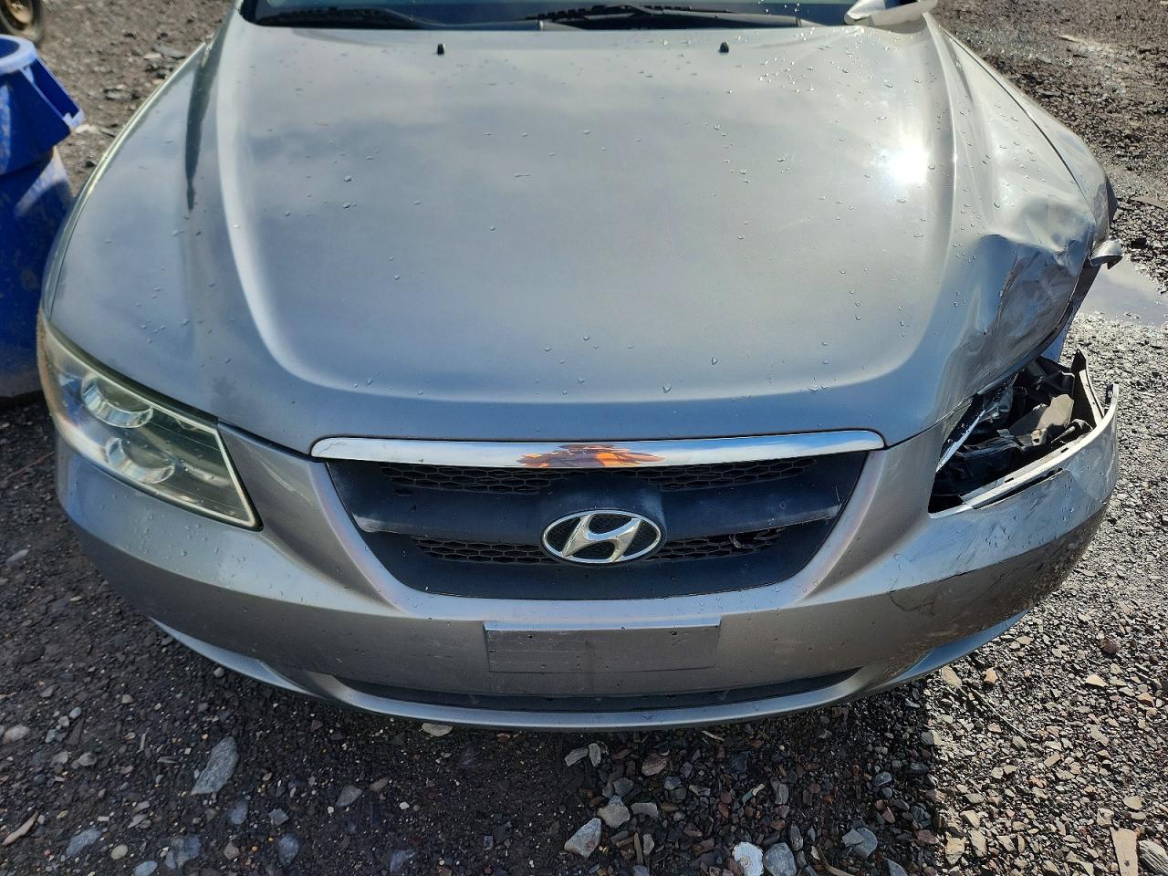 2006 Hyundai Sonata Gl Серый vin: 5NPET46C06H072589