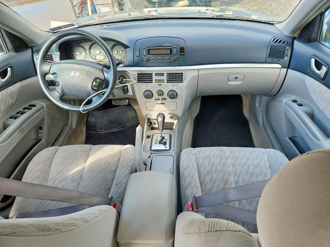2006 Hyundai Sonata Gl Серый vin: 5NPET46C06H072589
