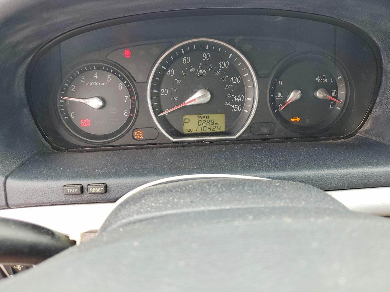 2006 Hyundai Sonata Gl Silver vin: 5NPET46C06H103775