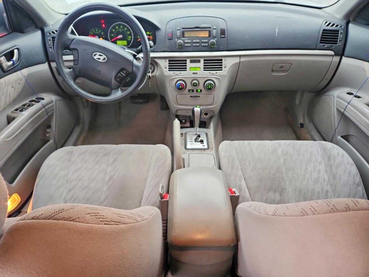 2007 Hyundai Sonata Gls Silver vin: 5NPET46C07H208057