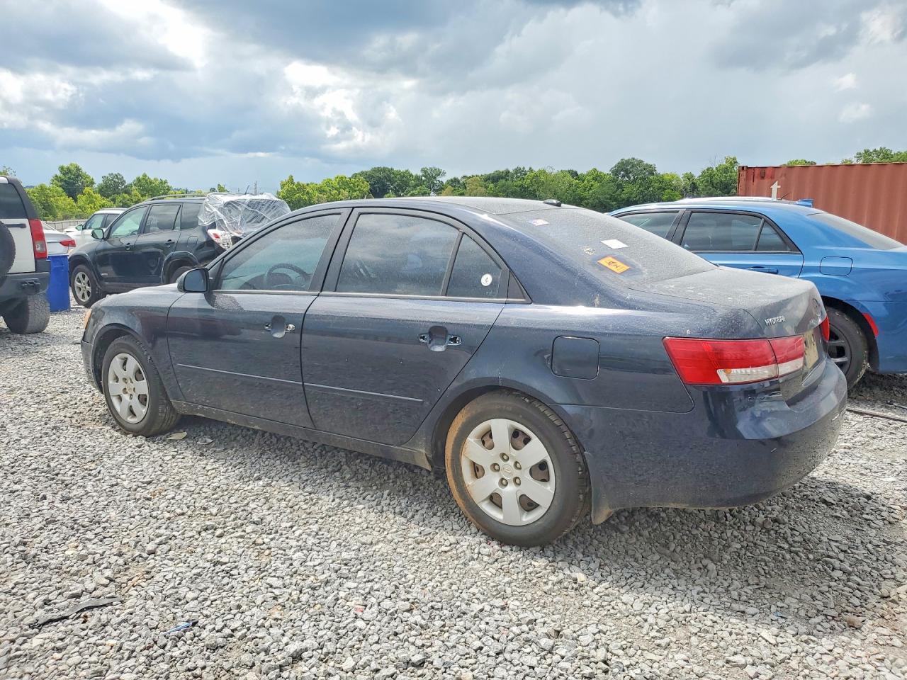 2007 Hyundai Sonata Gls Blue vin: 5NPET46C07H269828