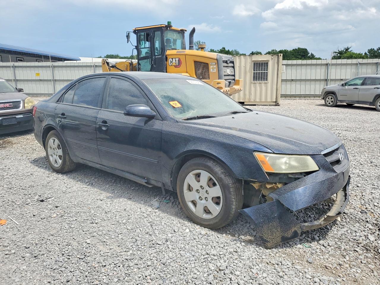 2007 Hyundai Sonata Gls Blue vin: 5NPET46C07H269828