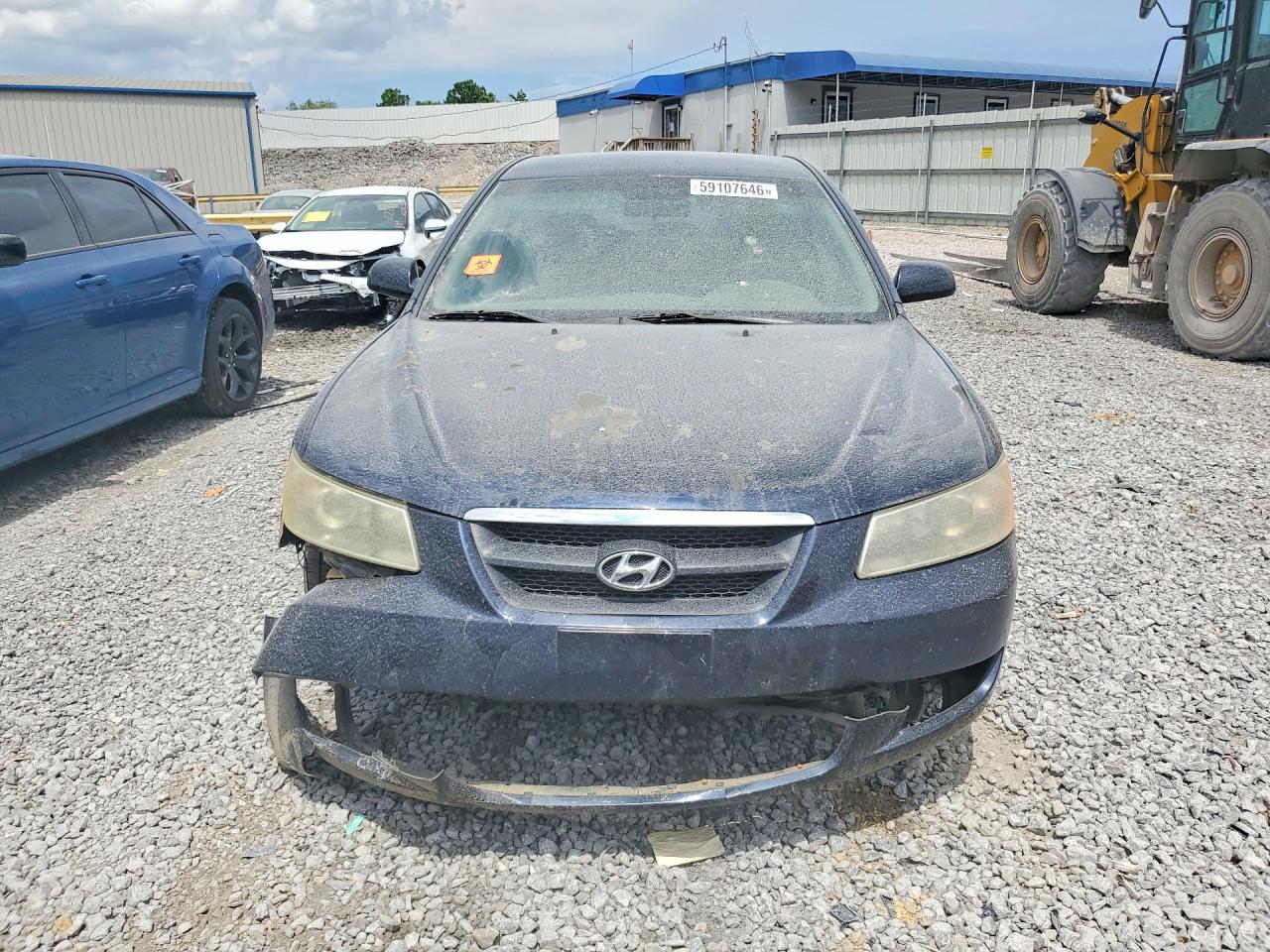 2007 Hyundai Sonata Gls Blue vin: 5NPET46C07H269828