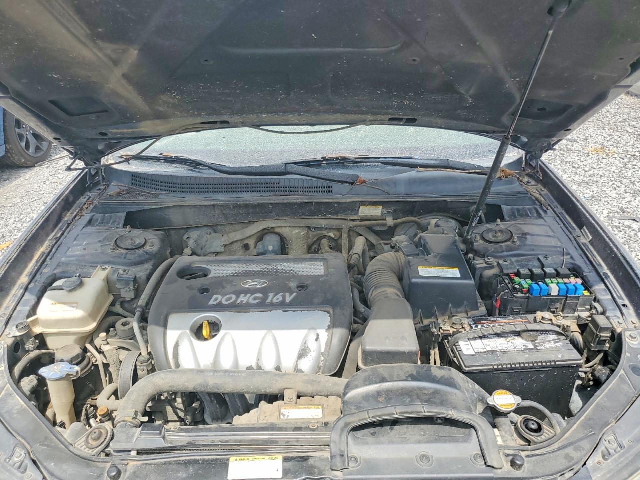 2007 Hyundai Sonata Gls Blue vin: 5NPET46C07H269828