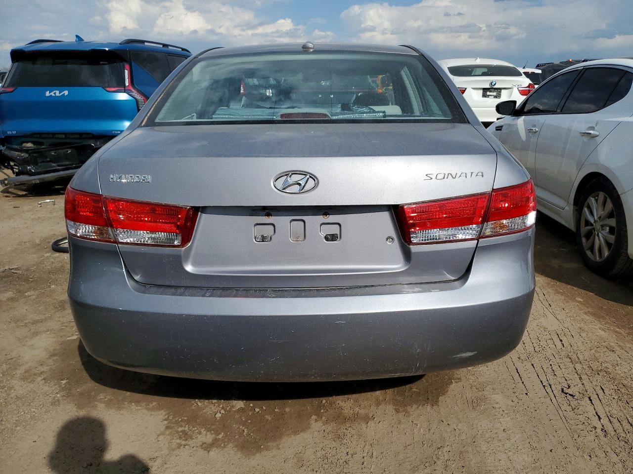 2007 Hyundai Sonata Gray vin: 5NPET46C07H275483
