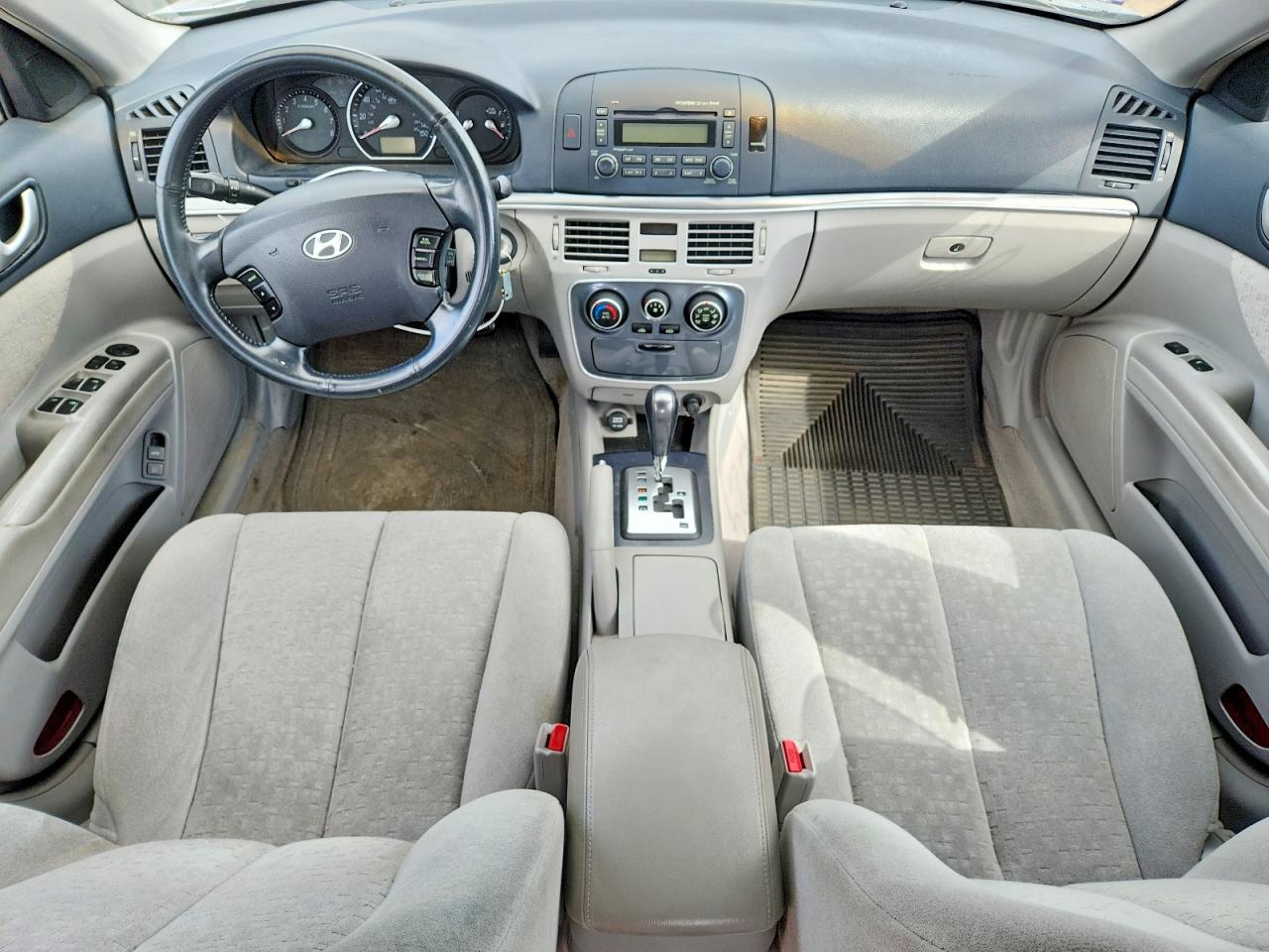 2007 Hyundai Sonata Gray vin: 5NPET46C07H275483