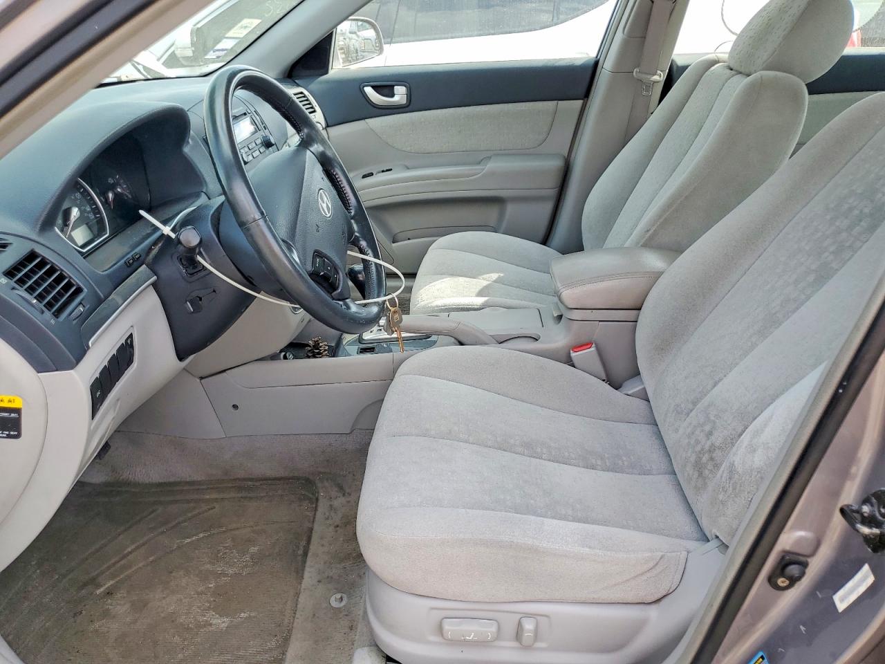 2007 Hyundai Sonata Gray vin: 5NPET46C07H275483