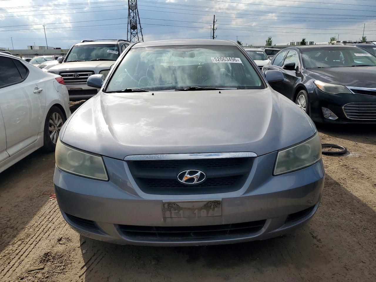 2007 Hyundai Sonata Gray vin: 5NPET46C07H275483