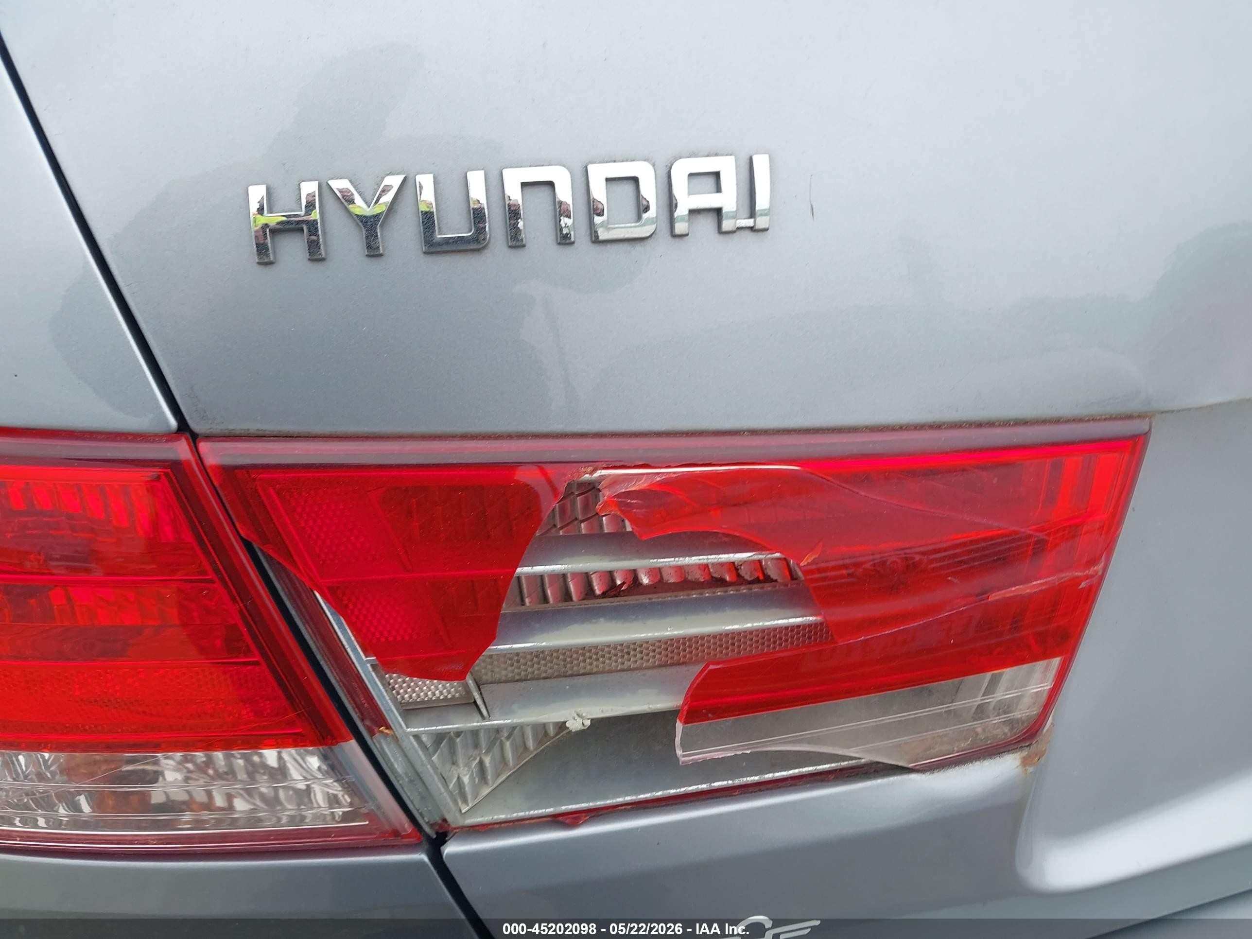 2008 Hyundai Sonata Gls Gray vin: 5NPET46C08H305728