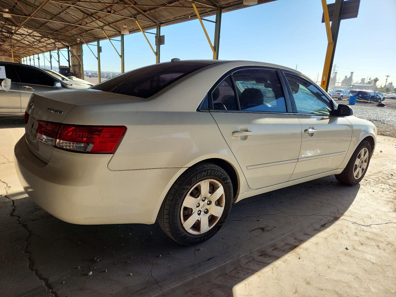 2008 Hyundai Sonata Gls White vin: 5NPET46C08H336901