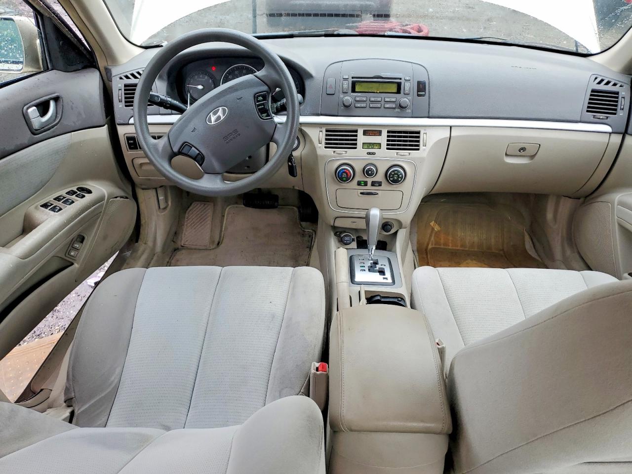 2008 Hyundai Sonata Gls Tan vin: 5NPET46C08H372801