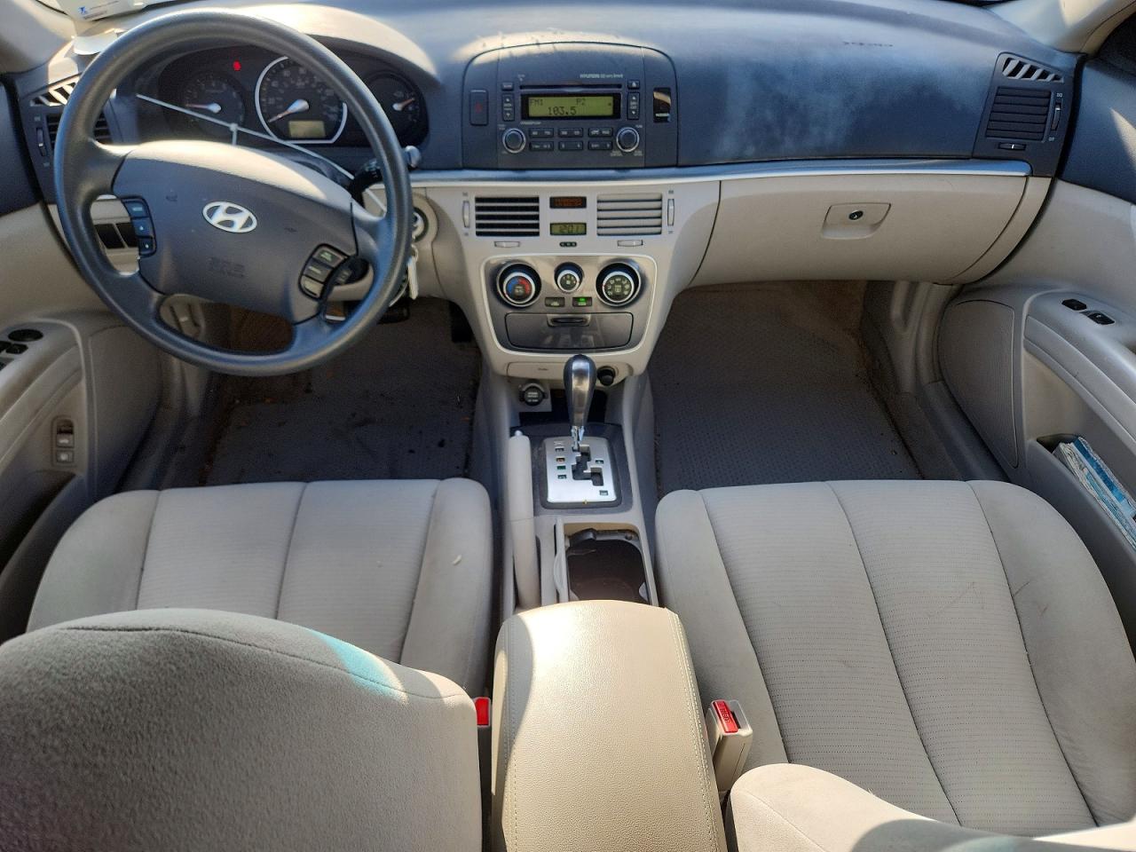 2008 Hyundai Sonata Gls Silver vin: 5NPET46C08H385550