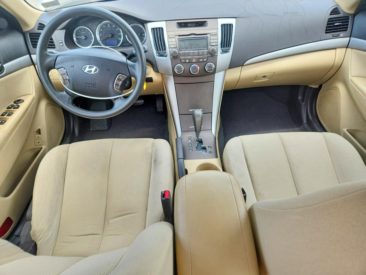 2009 Hyundai Sonata Gls Beige vin: 5NPET46C09H424669
