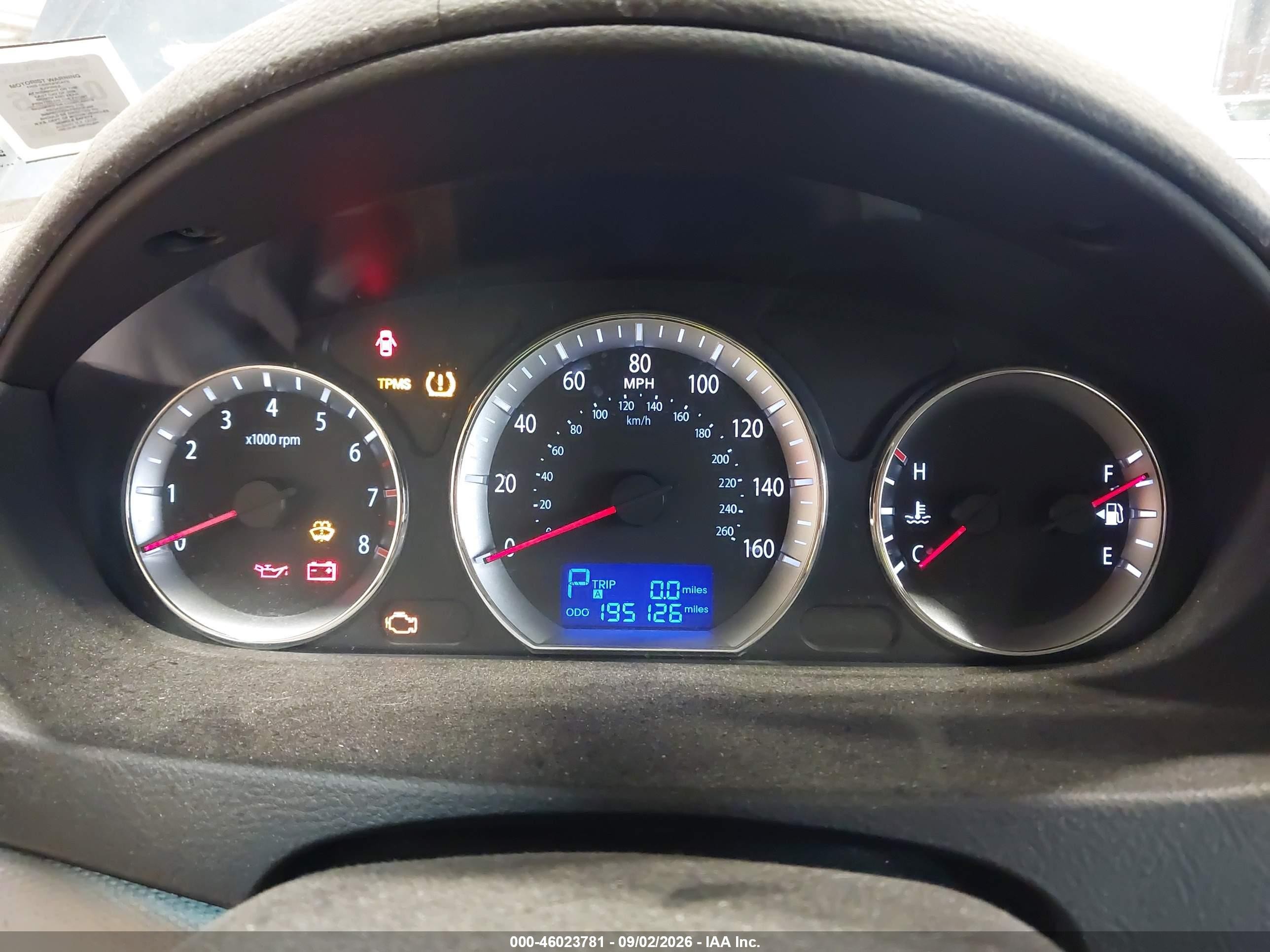 2009 Hyundai Sonata Gls Gray vin: 5NPET46C09H447613