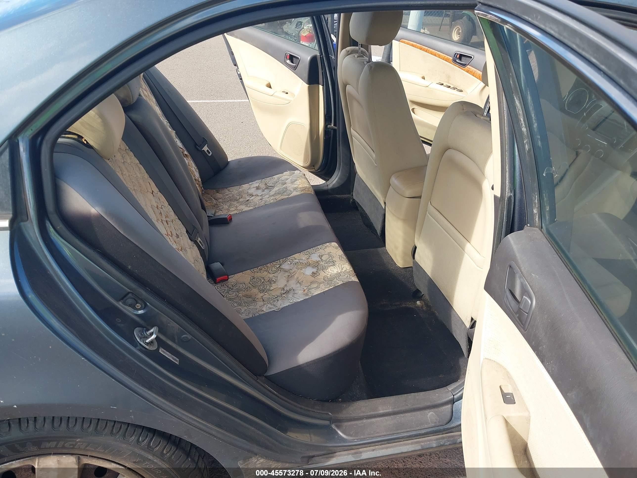 2009 Hyundai Sonata Gls Gray vin: 5NPET46C09H454898