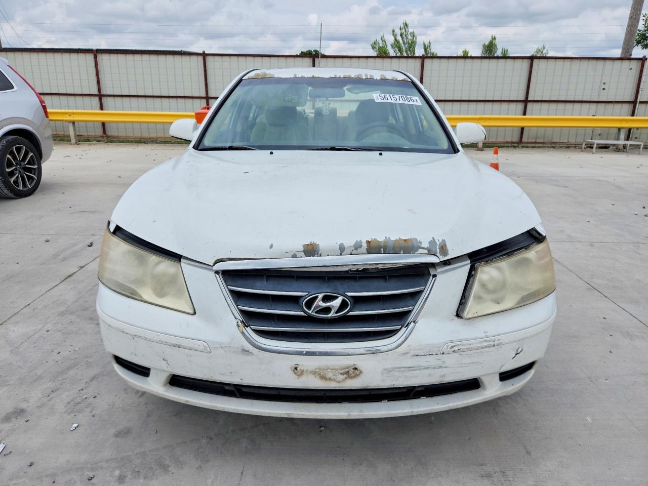 2009 Hyundai Sonata Gls White vin: 5NPET46C09H473287
