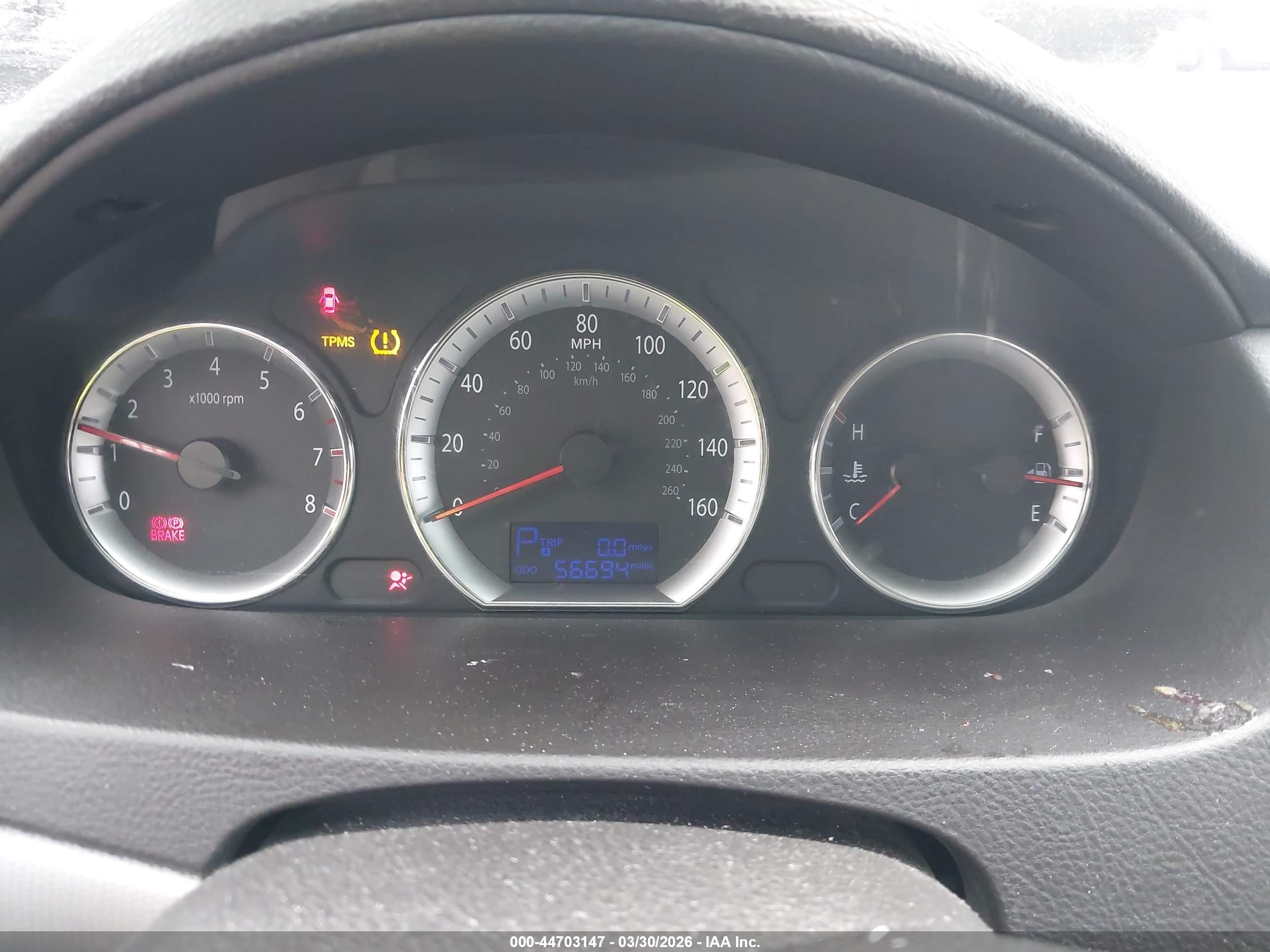 2009 Hyundai Sonata Gls Gray vin: 5NPET46C09H478697