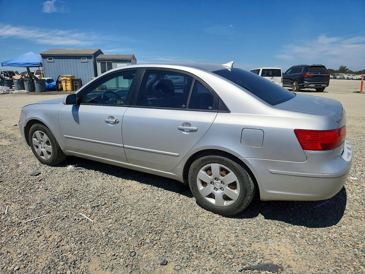 2009 Hyundai Sonata Gls Silver vin: 5NPET46C09H487254