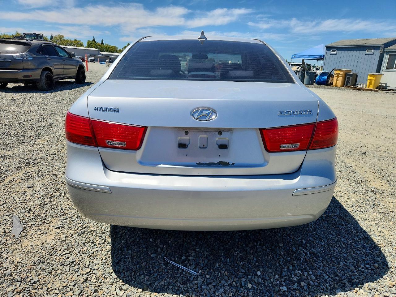 2009 Hyundai Sonata Gls Silver vin: 5NPET46C09H487254