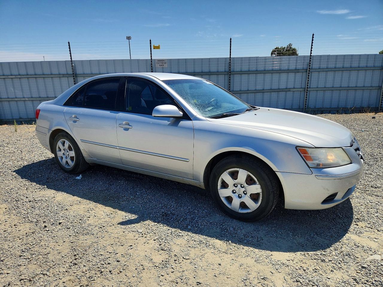 2009 Hyundai Sonata Gls Silver vin: 5NPET46C09H487254