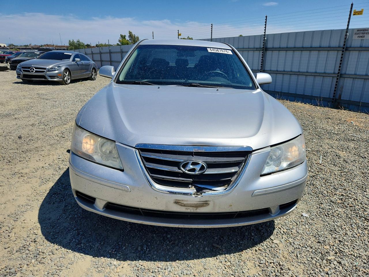 2009 Hyundai Sonata Gls Silver vin: 5NPET46C09H487254