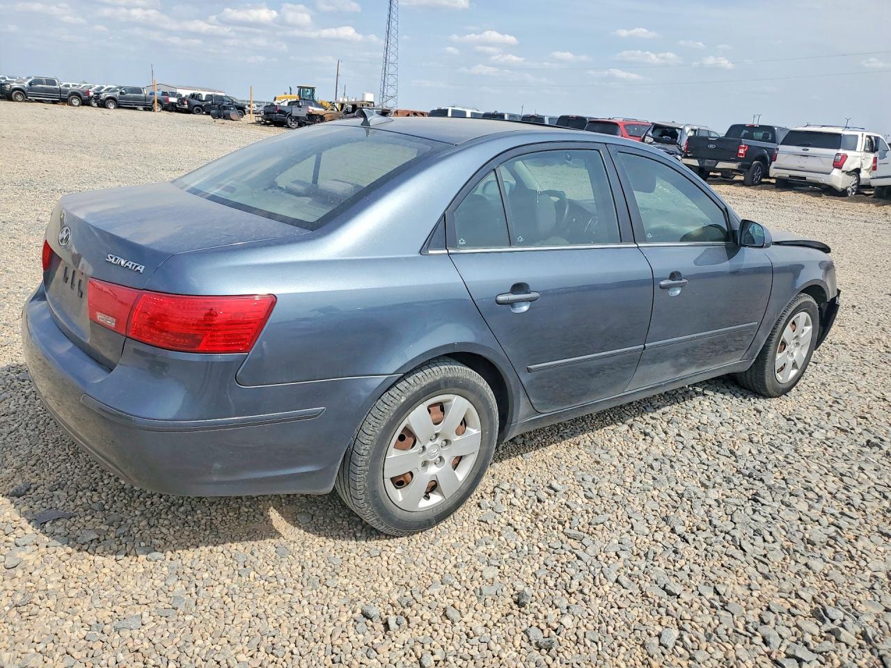 2009 Hyundai Sonata Gls Blue vin: 5NPET46C09H491935
